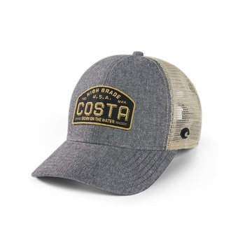 Costa Reglular Fit Trucker High Grade Hat Gray