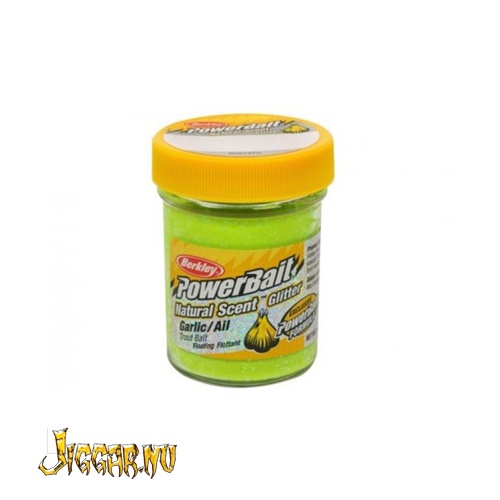 Powerbait Natural Scent Garlic Chartreuse