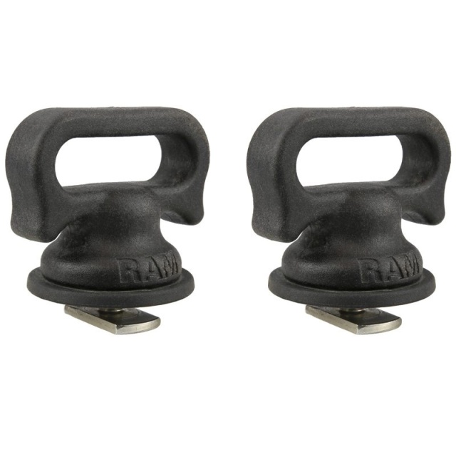 RAM Mounts 2-Pack Vertical Tie Down Track Accessory