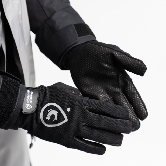 Adventer Gloves For Freshwater Black