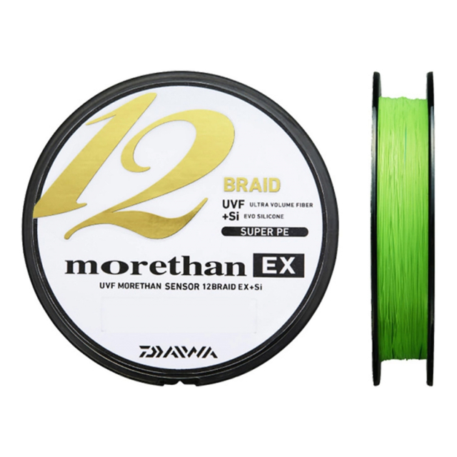 Daiwa - Morethan 12 Braid 135mm Lime Green