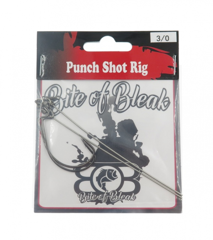Bite of Bleak - Punch shot rig i gruppen Tillbehör / Krok & småplock / Offset krok / Offsetkrok - Abborre hos Jiggar Sverige AB (12025)