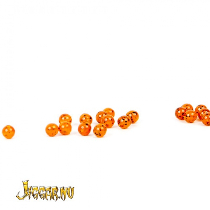 Articulated Beads Pumpkin Seed (25-pack) i gruppen Flugfiske / Flugfiske Tillbehör hos Jiggar Sverige AB (4770)