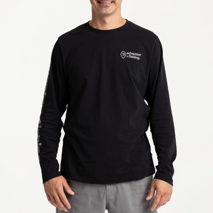 Adventer Long Sleeve T-Shirt Black i gruppen Kläder / Adventer hos Jiggar Sverige AB (MTSU799990AF-r)