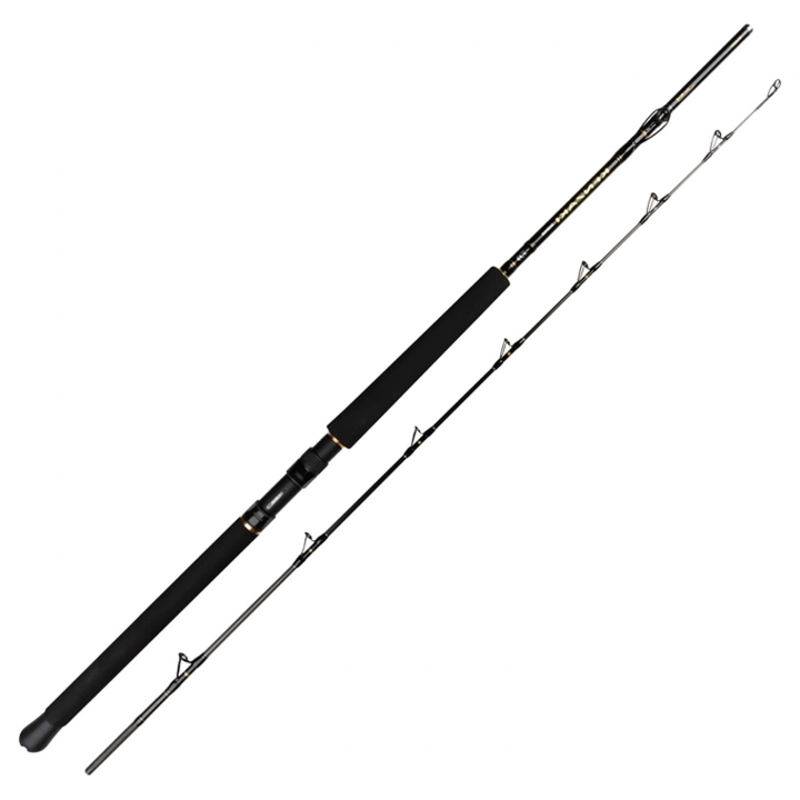 Daiwa Super Kenzaki Canna Da Barca In Carbonio 2 Pezzi – Potente E Leggera Con Guide Fuji E Impugnatura EVA - 3