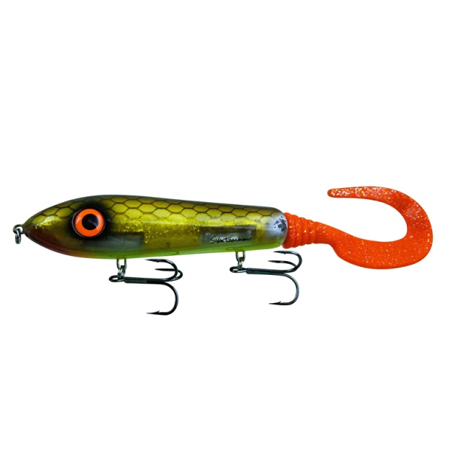 Svartzonker McTail V1 Original Slowsink Goldie Brown Back