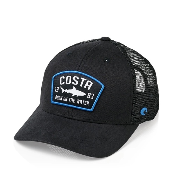 Costa Chatham Shark Trucker Hat Black