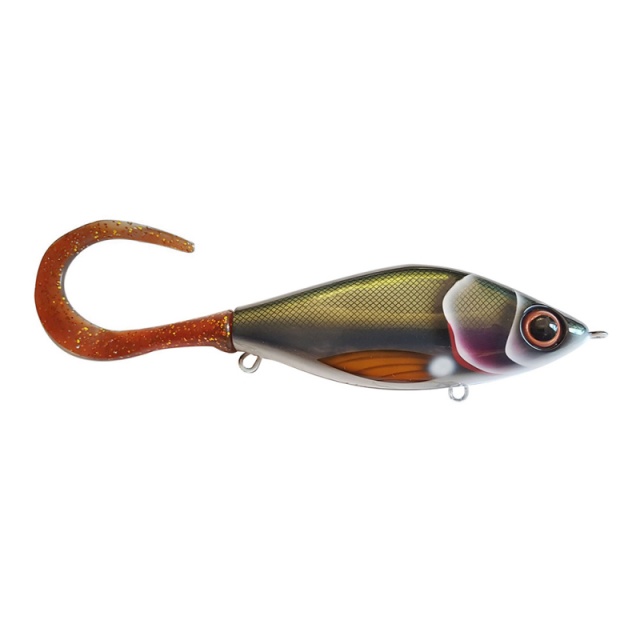 Strike Pro TrueGlide Guppie 13.5cm 120g Kemijoki - Motoroil Glitter