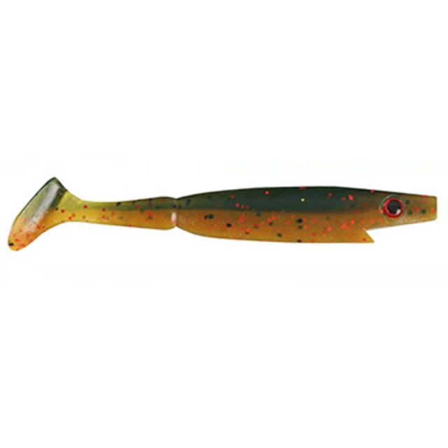Strike Pro Piglet Shad 8.5cm Chartreuse Mullet (8-pack)