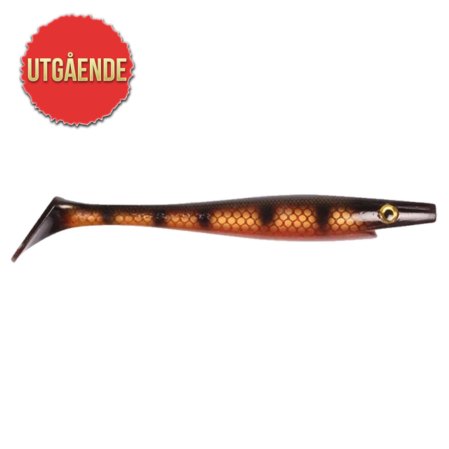 Strike Pro Pig Shad Jr 20cm 50g Black Okiboji Perch (2-pack)