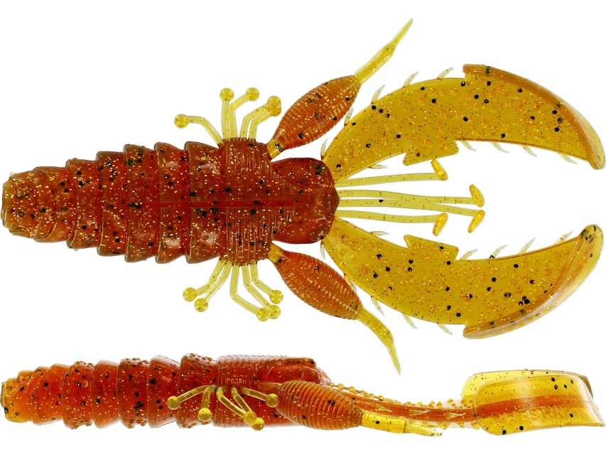 Westin - CreCraw Creaturebait 8,5cm 7g - Motoroil Pepper (5-pack)