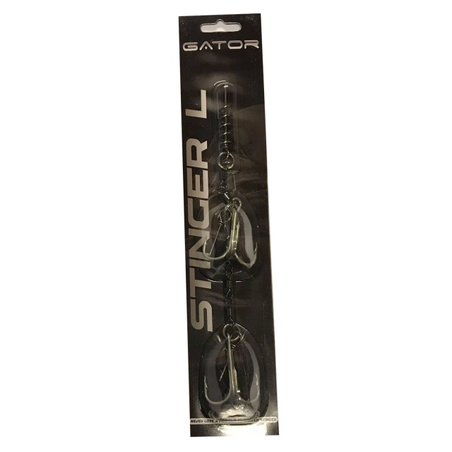 Gator - STINGER ELITE LARGE 11,5cm 3/0 & 3/0 (Swivels) 