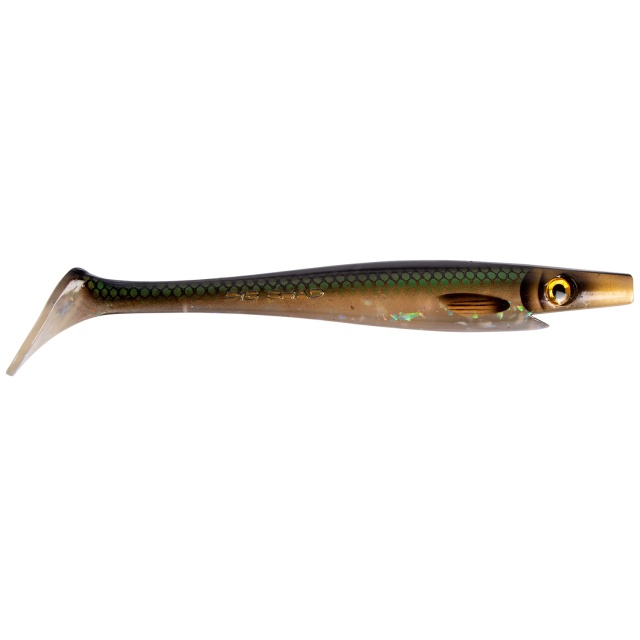 Strike Pro Pig Shad Jr 20cm 50g Emerald Herring (2-pack)