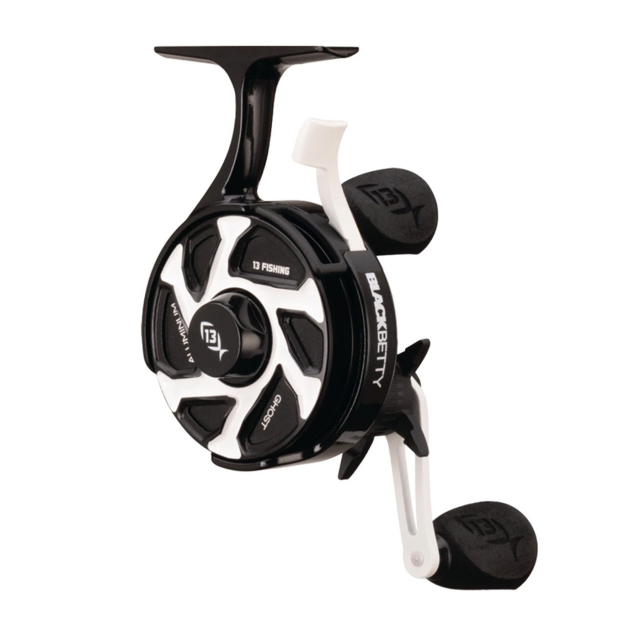 13 Fishing FreeFall Ghost Aluminum Spool Ice Reel-2.5-LH 3+1