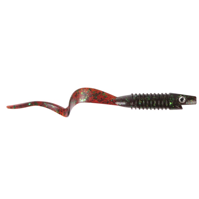 Strike Pro Pigster Tail 12cm 5g Bloody Duke (10-pack)
