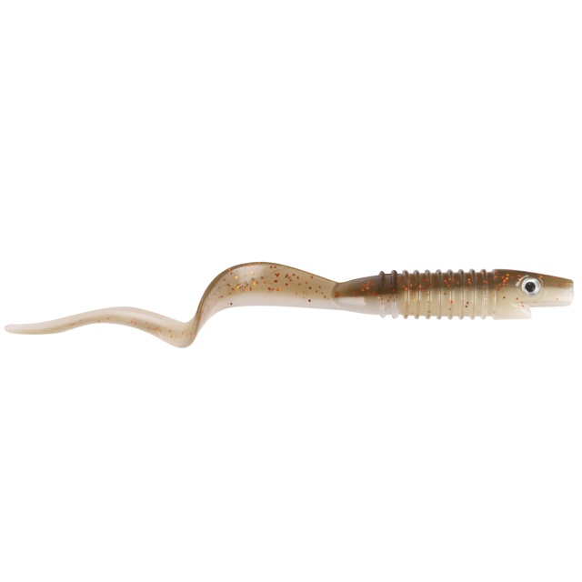 Strike Pro Pigster Tail 12cm 5g Phosphor Shad (10-pack)