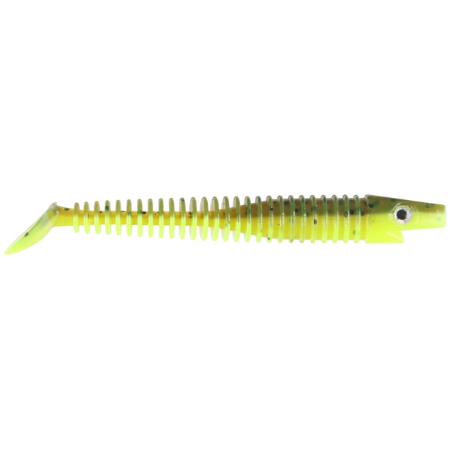 Strike Pro Pigster 10cm 7g Brown Chartreuse Flake (10-pack)