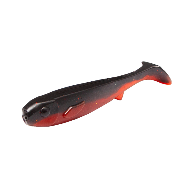 Flatnose Mini 9cm 7g (10-pack) Red and Black