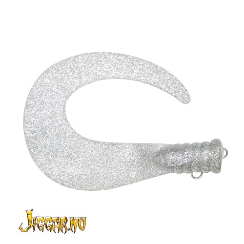 Svartzonker BigTail C6 Silverglitter 2-pack