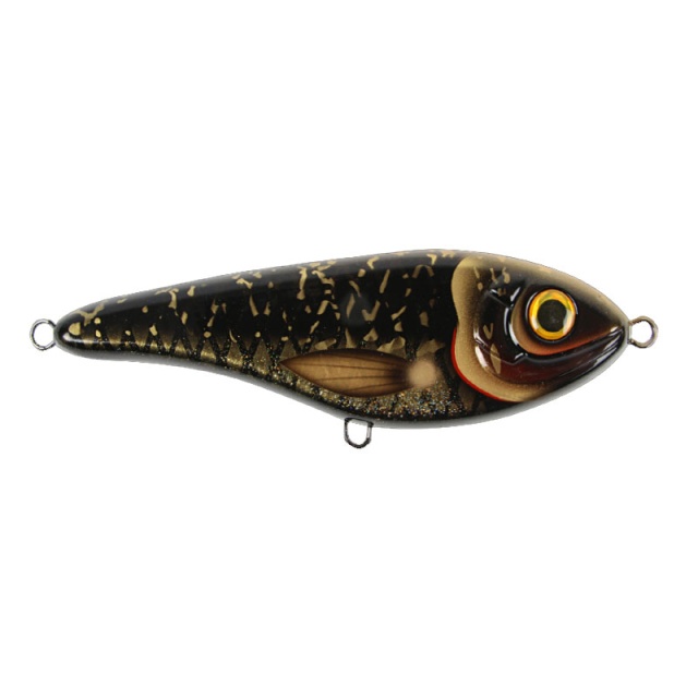 Strike Pro Buster Swim slow sink 13cm 65g Black Shadow