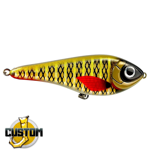 Strike Pro Buster Swim slow sink 13cm 65g Custom SuperSarven