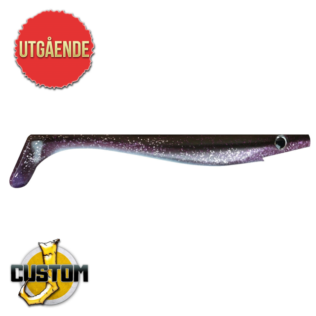 Strike Pro Pig Shad Jr 20cm 50g Whitebelly Whitefish Custom (2-pack)