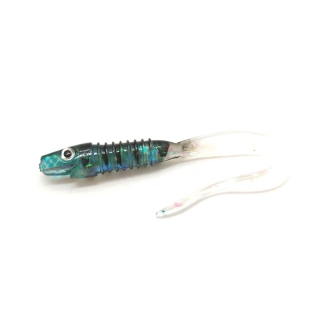 Strike Pro Pigster Tail 12cm 5g Abborrfemman Snaskarborren(10-pack)