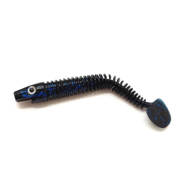 Strike Pro Pigster 10cm 7g Abborrfemman Smurfen (10-pack)