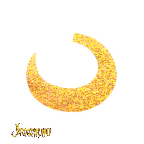 Jumbo Wiggle-tail Slim - Holographic Gold