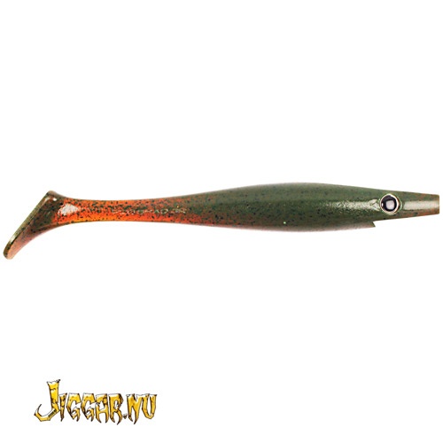 Strike Pro Pig Shad Jr 20cm 50g Motor Oil Pepper (2-pack)