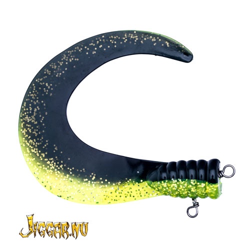 Svartzonker BigTail C22 Black/Chartreuse 2-pack