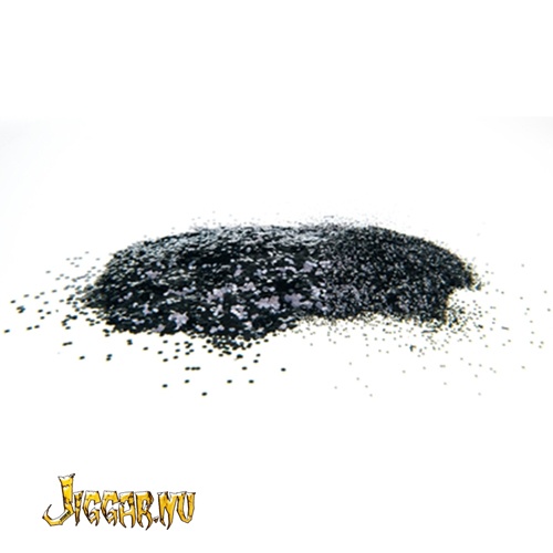 Glitter Svart 80g (0,2mm och 0,5mm)