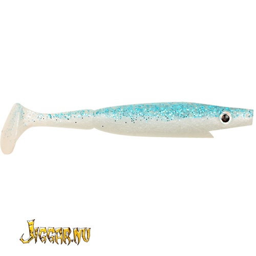 Strike Pro Piglet Shad 8.5cm Baby Blue Shad (8-pack)