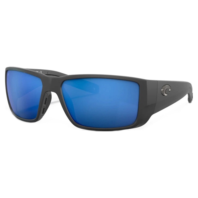 Costa Del Mar Blackfin Pro Matte Black - Blue Mirror 580G