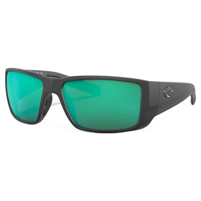 Costa Del Mar Blackfin Pro Matte Black - Green Mirror 580G