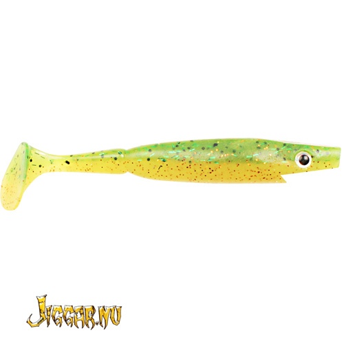 Strike Pro Piglet Shad 8.5cm Fire Perch (8-pack)