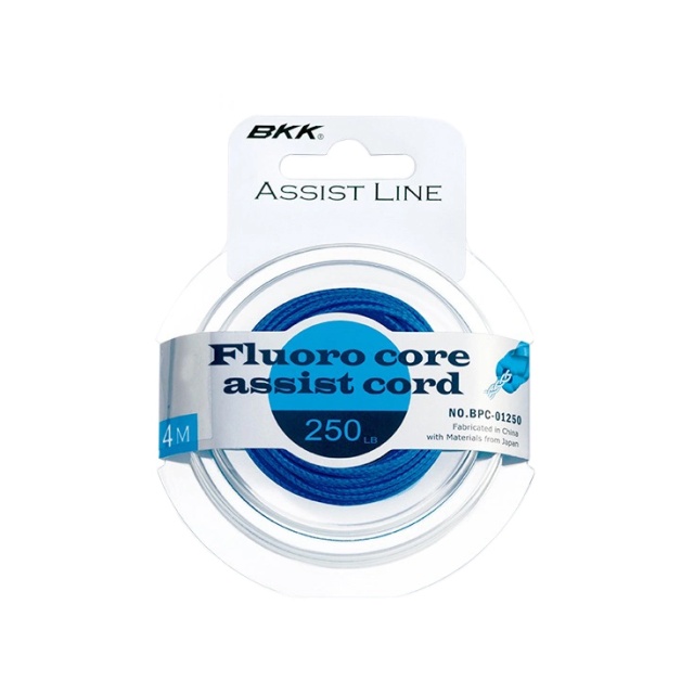 BKK Fluoro Core Assist Cord 140lb (63,5kg) 5m
