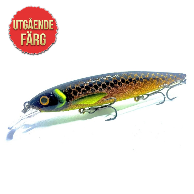 Strike Pro Bold 11cm Suspending 15g Abborrfemman Snaskarkexet 