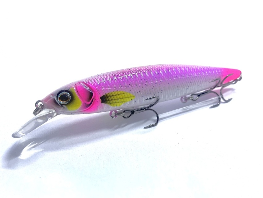 Strike Pro Bold 11cm Suspending 15g Abborrfemman Lollipop