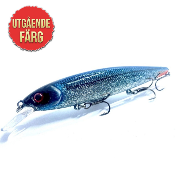 Strike Pro Bold 11cm Suspending 15g Abborrfemman Snaskarmörten