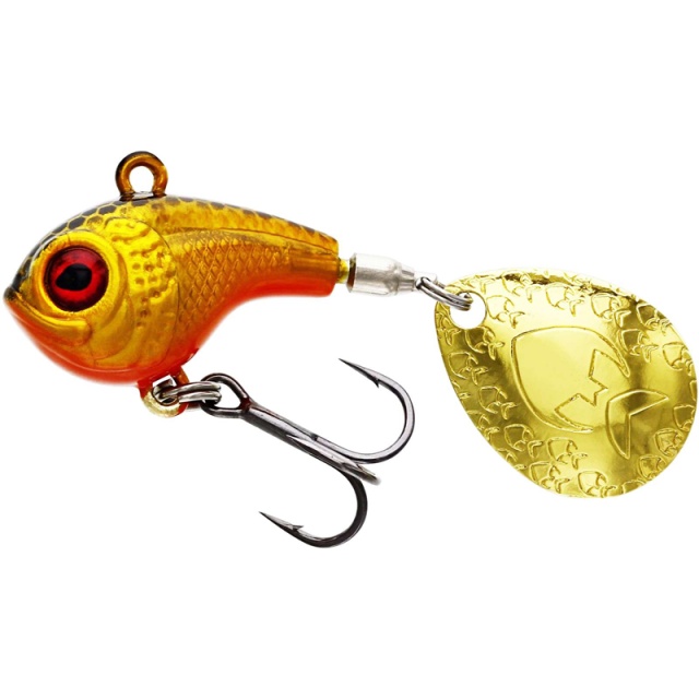 Westin DropBite Spin Tail Jig 3,4cm 17g Gold Rush