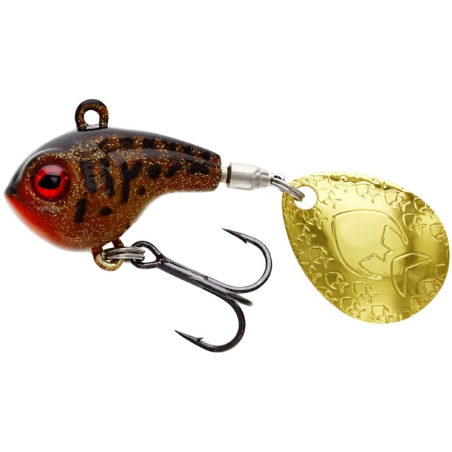 Westin DropBite Spin Tail Jig 3,4cm 17g Motoroil Burbot