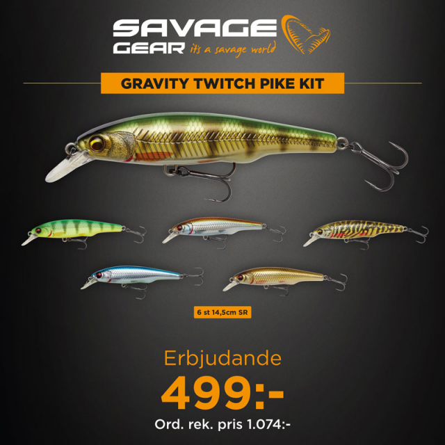 Savage Gear Gravity Twitch Pike Kit