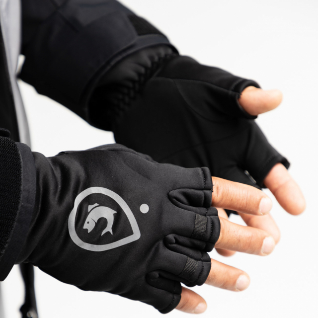 Adventer Insulated Gloves Black Short
