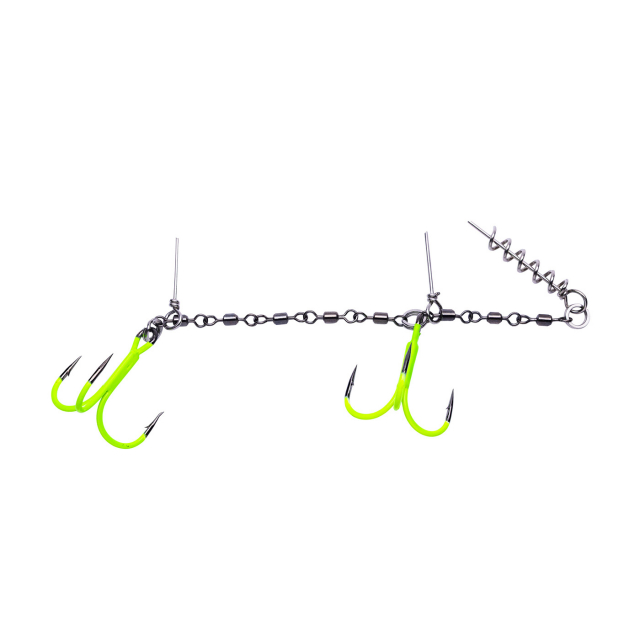 Armada Pike Rig 5+3 #3/0 CHARTREUSE