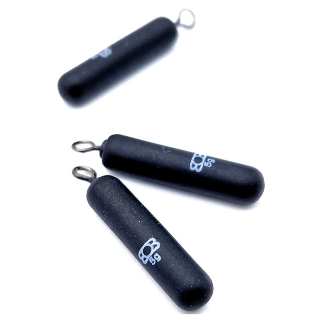 Bite of Bleak Tungsten Free Rig Black (3-pack)