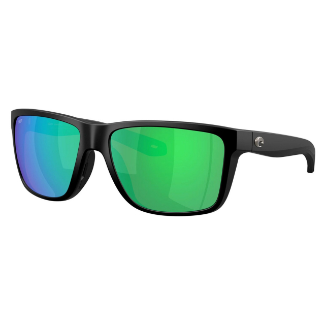Costa Del Mar Broadbill II - Matte Black - Green Mirror 580P