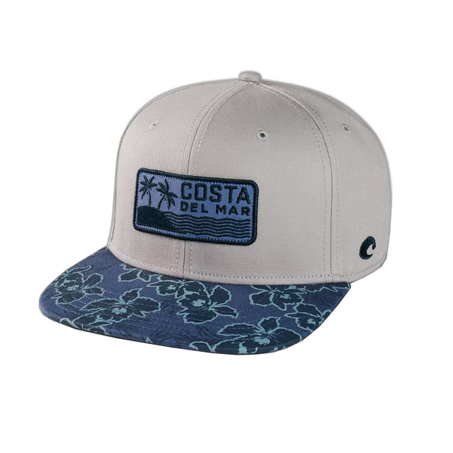 Costa Flat Brim Kailua Hat Gray