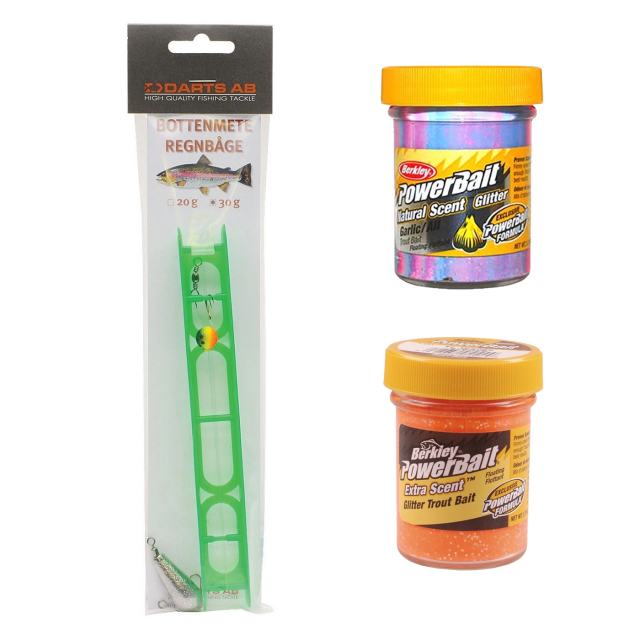 Darts Bottenmete Regnbåge Powerbait Bundle