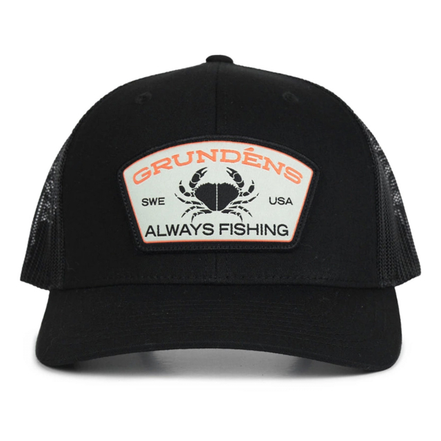Grundéns Always Fishing Trucker Black